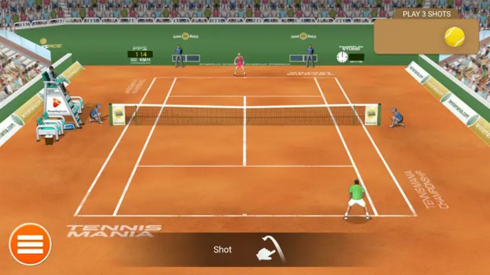 Tennis Mania Mobile android App screenshot 1